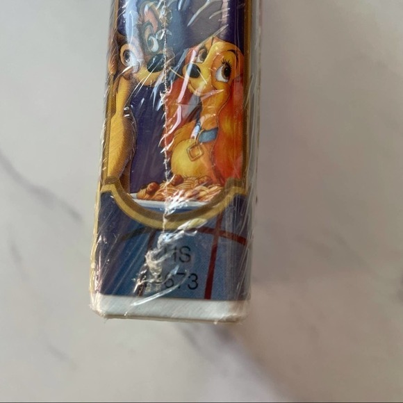 Walt Disney Masterpiece Collection Lady & Tramp Vhs Tape Clamshell Vintage Nwt - Picture 9 of 10